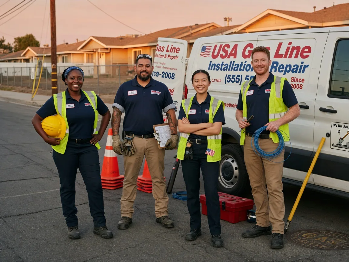 Gas Line Installation company in Milford, NJ